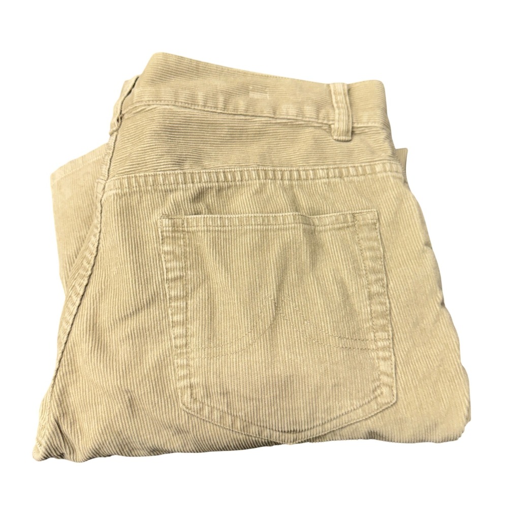 Brooks Brothers Corduroy Pants Mens 32x30 ACTUAL Straight Leg Beige Trousers